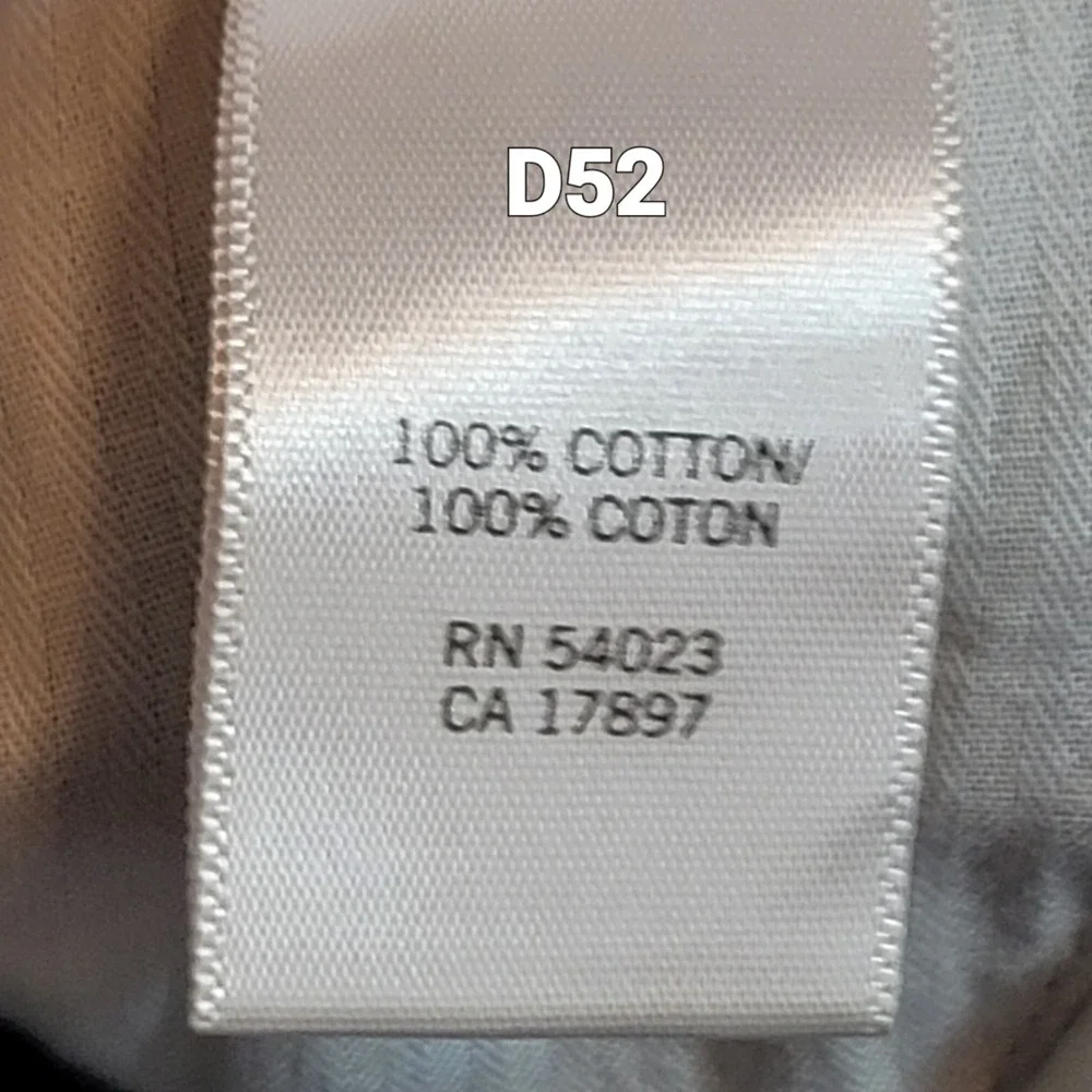 Banana Republic Gray Pinstripe Cotton Dress Pants Office Career Trousers 38X32